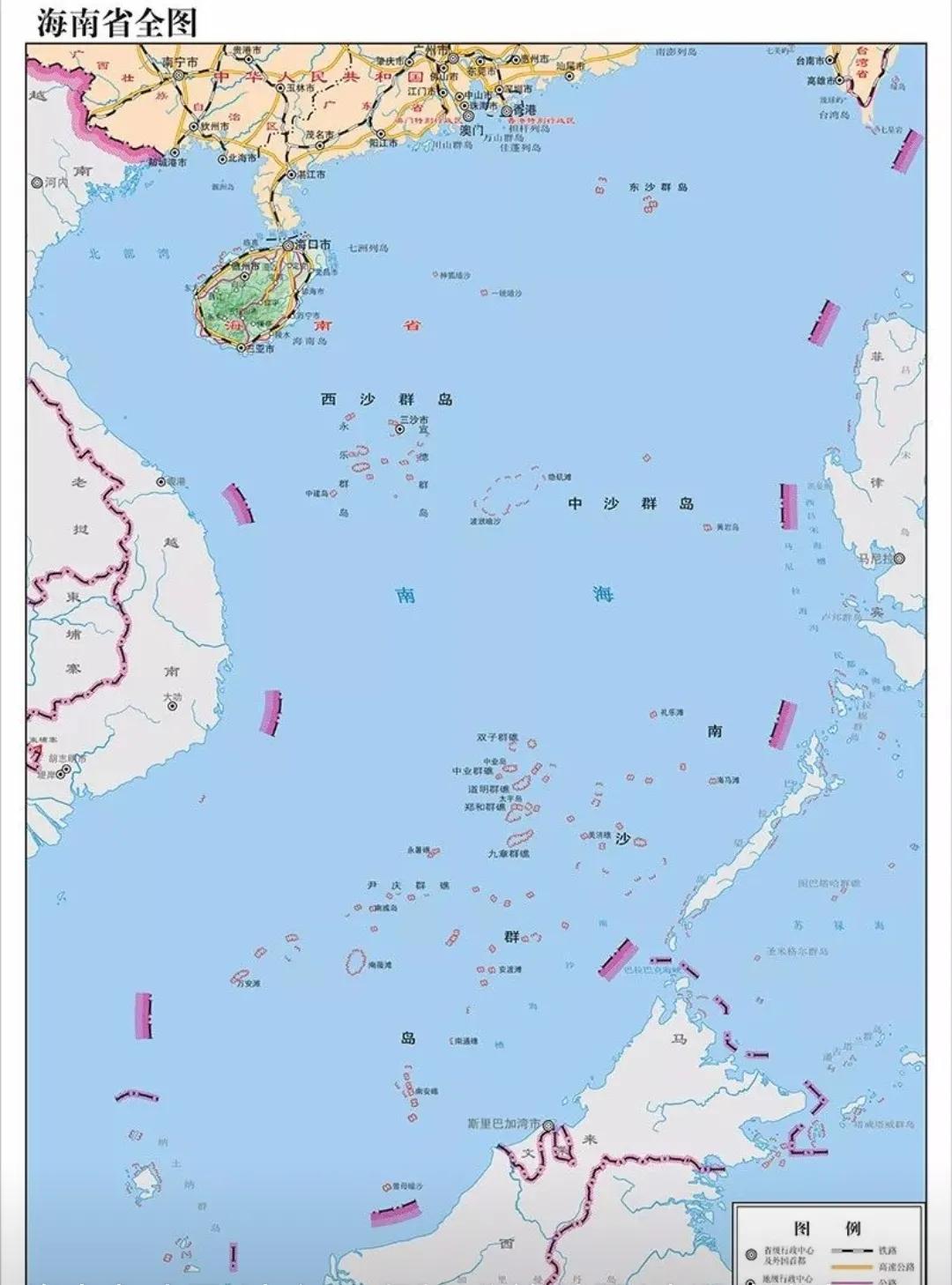 南海地圖高清版大圖，探索神秘的海洋疆域，南海高清地圖大圖，探索神秘海洋疆域之旅