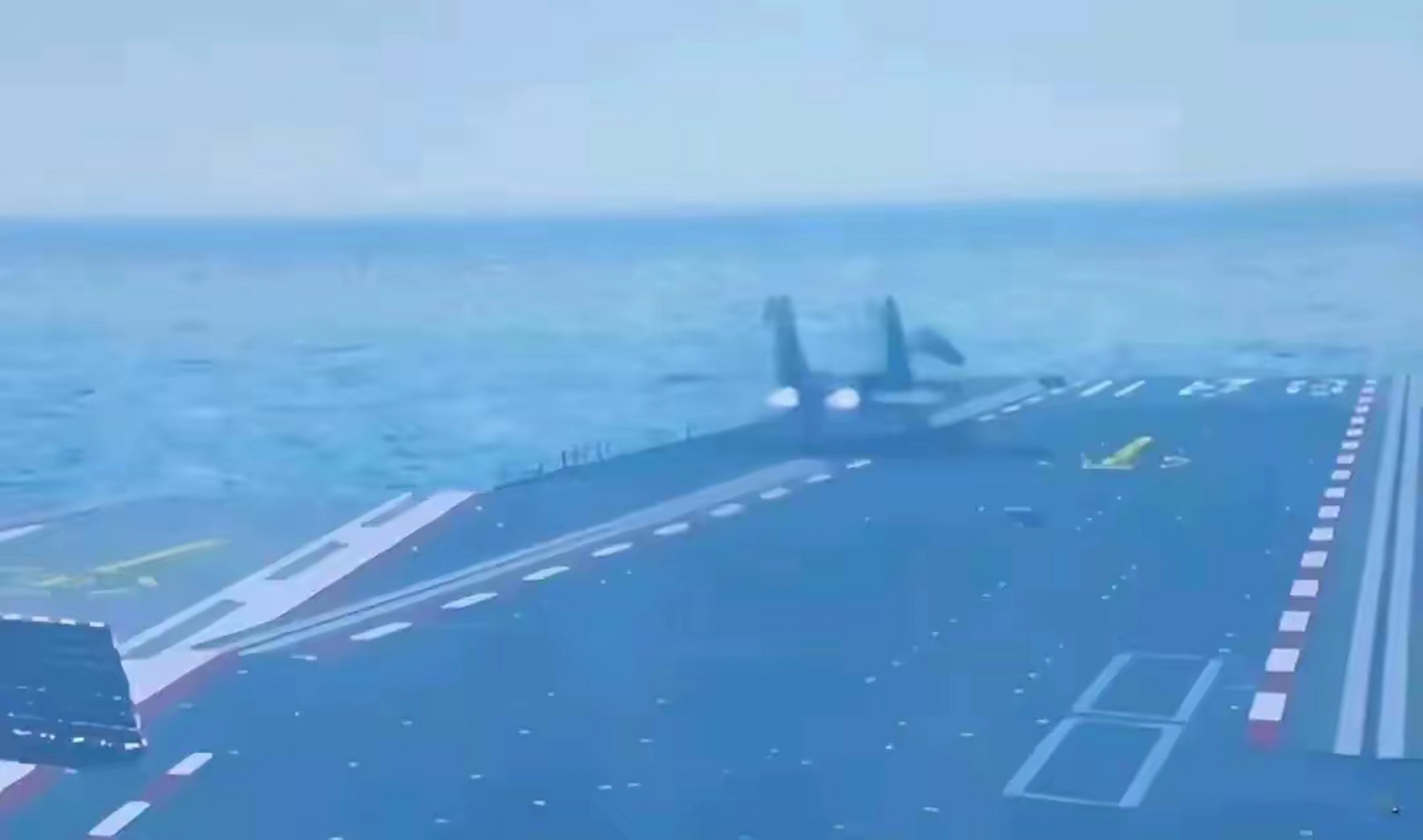 福建艦首次彈射殲-15，揭示中國(guó)海軍邁向新時(shí)代的里程碑事件，福建艦首次彈射殲-15，中國(guó)海軍新時(shí)代的里程碑事件