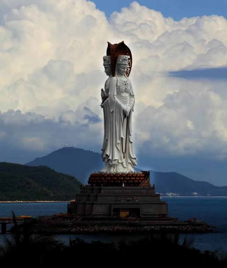 南海觀音，神秘與莊嚴(yán)的海洋圣地，南海觀音，神秘莊嚴(yán)的海洋圣地
